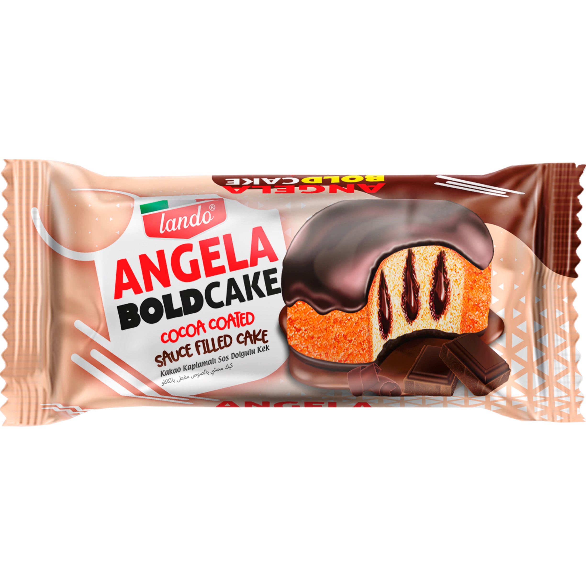 Lando Angela Bold Cakes 24 x 50g (box) - Out of Date